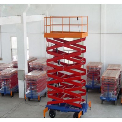 Self Propelled Mobile China Mini Hydraulic Scissor Lift 220V