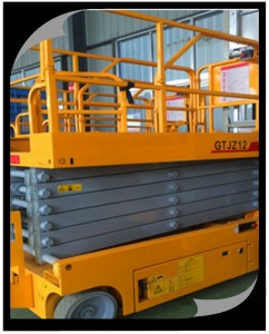 easy installation scissor structure hydraulic cargo lift
