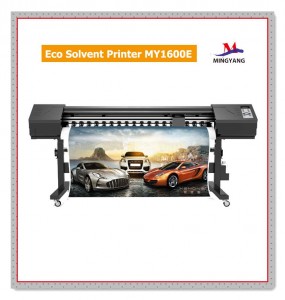 outdoor eco-slovent flex print machine flex banner printing machine