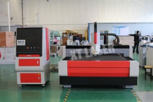 2016 new model open type 500w fiber laser cutter for cutting Metals with CE FDA certification