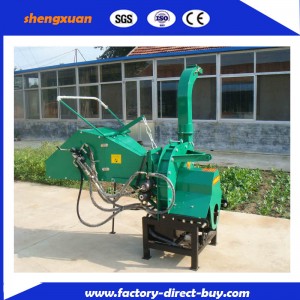 High quality Diesel Engine Wood Shredder