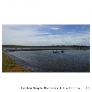 Pond Use Electric Fish Farming Paddle Wheel Surface Floating Aerator