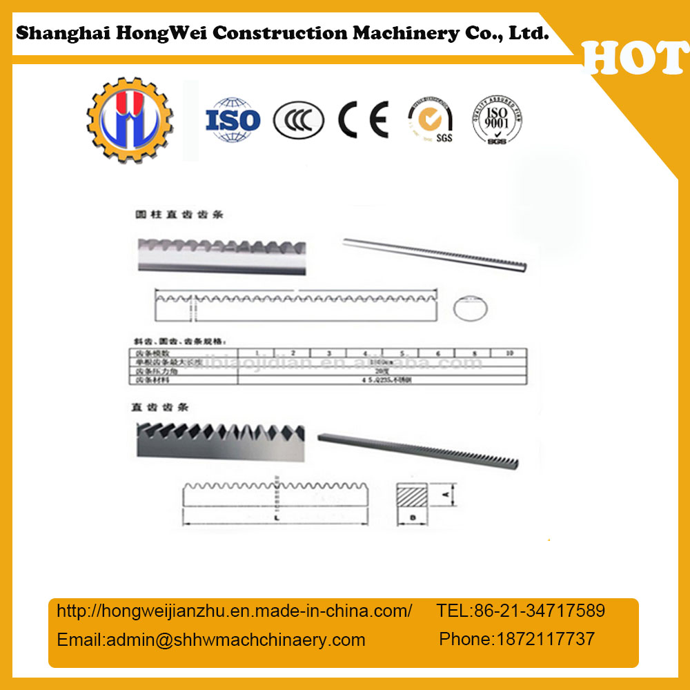 M8 M5 Construction Lifter Rack for Rack