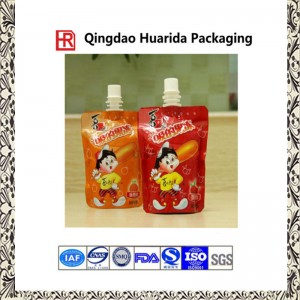 Liquid Detergent Bottle Packaging Spout Doypack