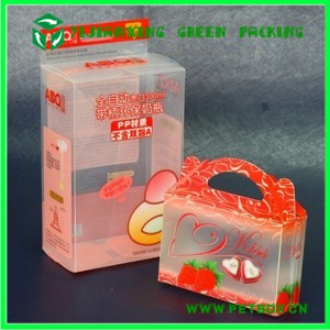 Colors Printing High End Portable Plastic Gift Packaging Box