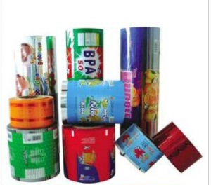 Plastic Printed Laminated Film Roll for Food