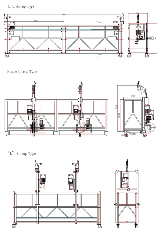 Highrise Suspended Platform for China Manufacturer