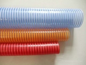 flexible corrugated sprial pvc hose