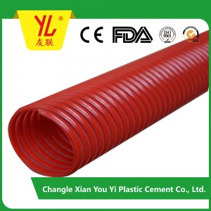 high quality water pump pvc water suction hose