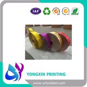 Aluminum foil wrapper color can be customed