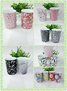 Wholesale many picture ceramic mug