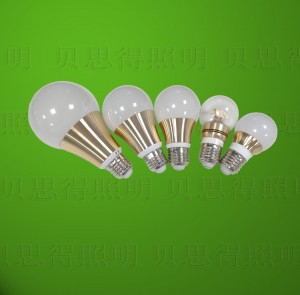 Die-Casting Aluminum Golden LED Bulb light